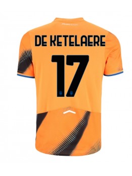 Billige Atalanta Charles De Ketelaere #17 Tredjedrakt 2025-26 Kortermet